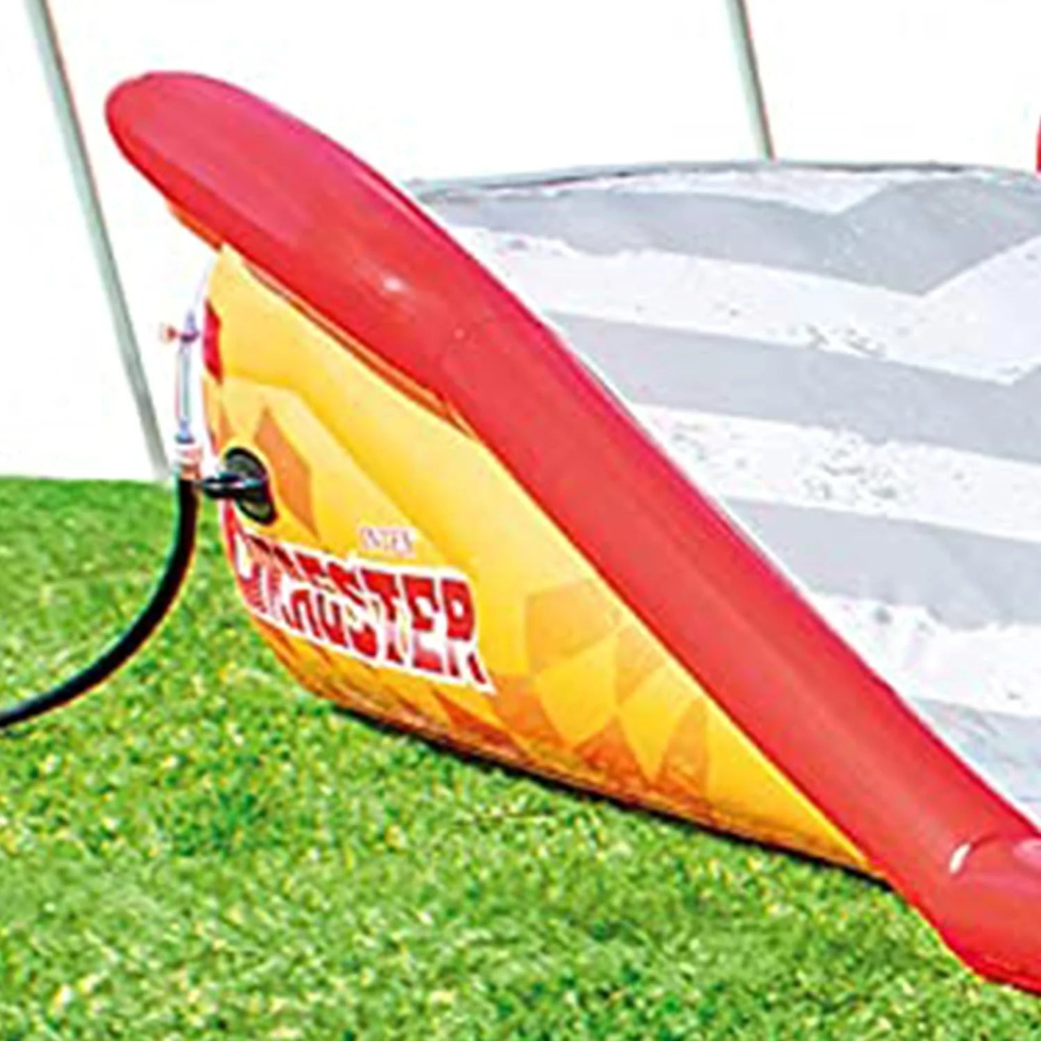 Intex 96 x 78 x 28 Inflatable Jungle Adventure Play Center Spray Kiddie Pool - Backyard Kids Water Slide, Outdoor Blow-Up Splash Pad for Toddlers