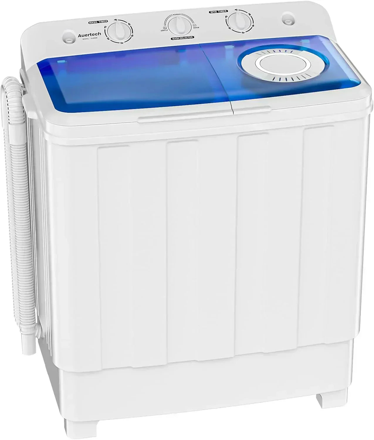 Auertech Portable Washing Machine 28lb Twin Tub Washing Machine Compact Washing Machine