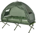 Camping tent bed 4-in-1 foldable tent bed combo
