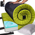Thick Memory Foam Camping Mattress Sleeping Pad [Car/Cot]