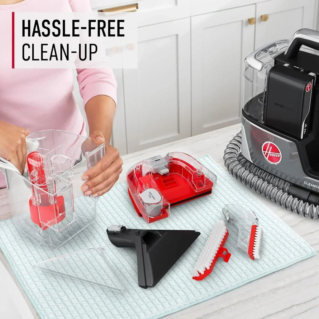 Hoover CleanSlate Plus Portable Carpet Upholstery Spot Cleaner with Powerful Suction