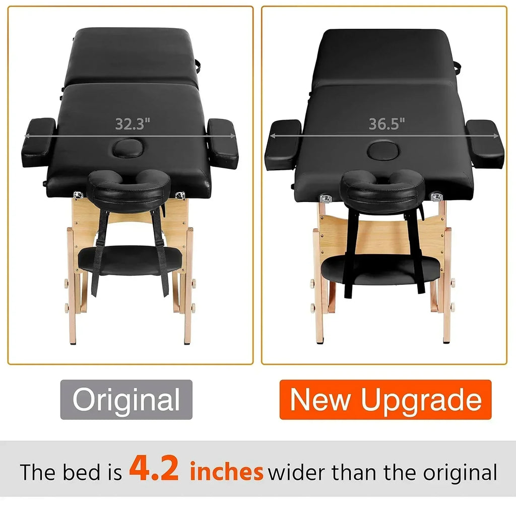 Yaheetech Massage Table Portable Lash Beds Spa Bed Massage Couch Foldable Spa Tables