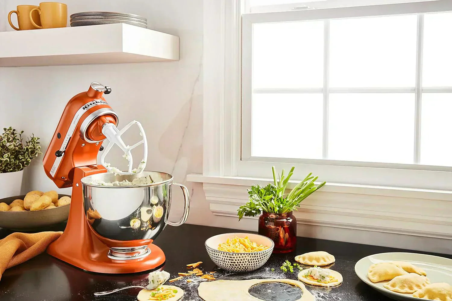 KitchenAid Artisan 5-Quart Tilt-Head Stand Mixer with Pour Flap
