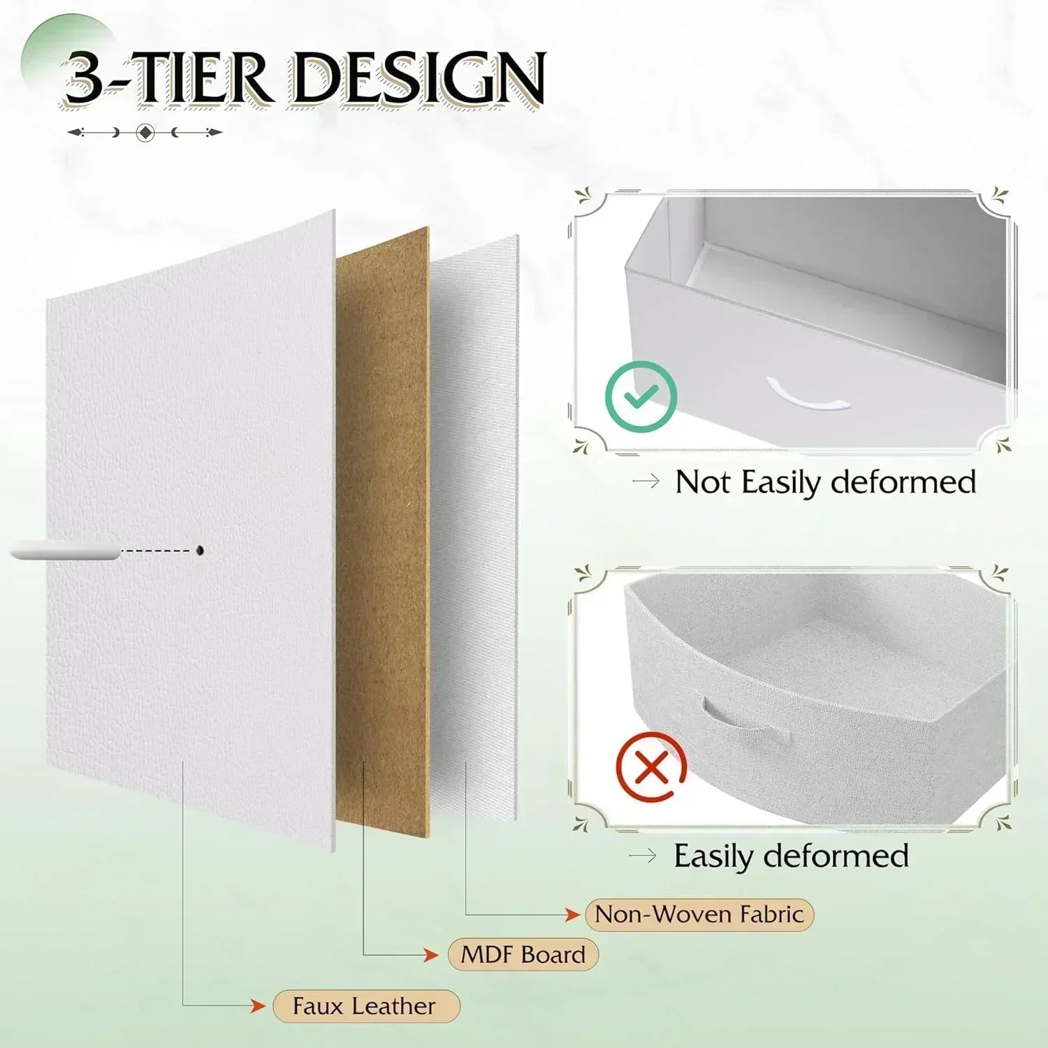 Storage Organizer Unit 11 Fabric Bins Storage Drawers Organizer Steel Frame Tall Storage Tower