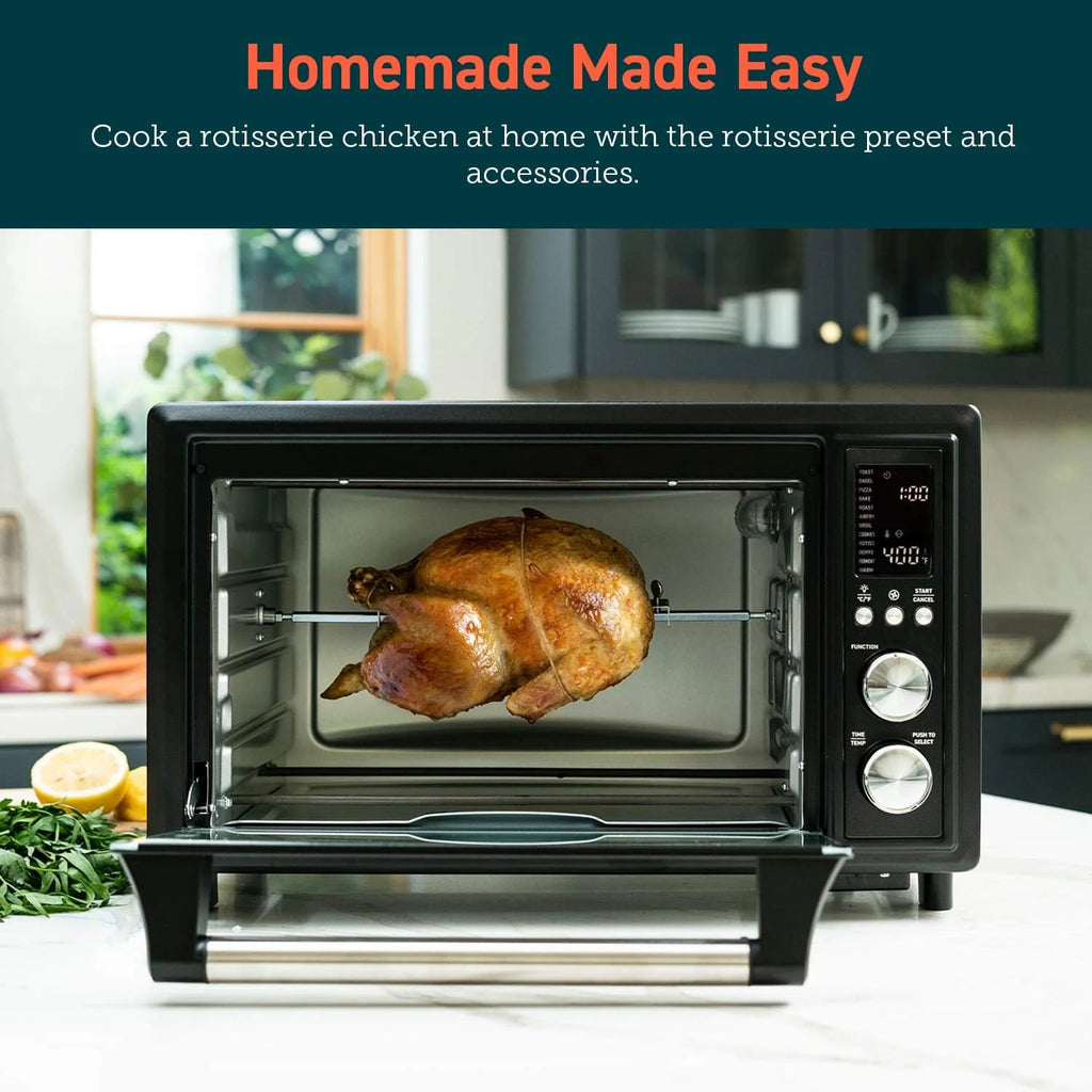 Air Fryer Toaster Oven Combo 13-in-1 32Qt APP & Voice Control Convection Oven Countertop