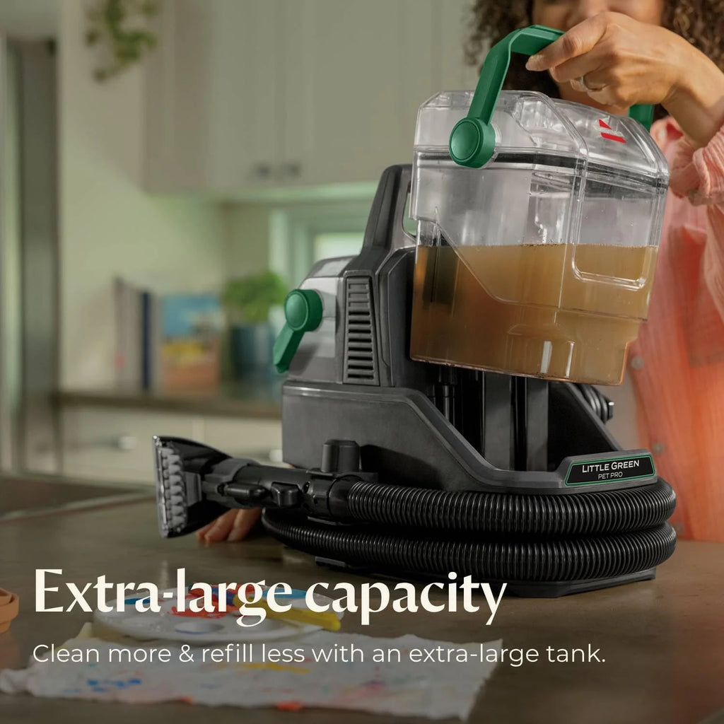 BISSELL Portable Carpet Cleaner, Portable Carpet and Upholstery Deep Cleaner, Car/Auto Detailer
