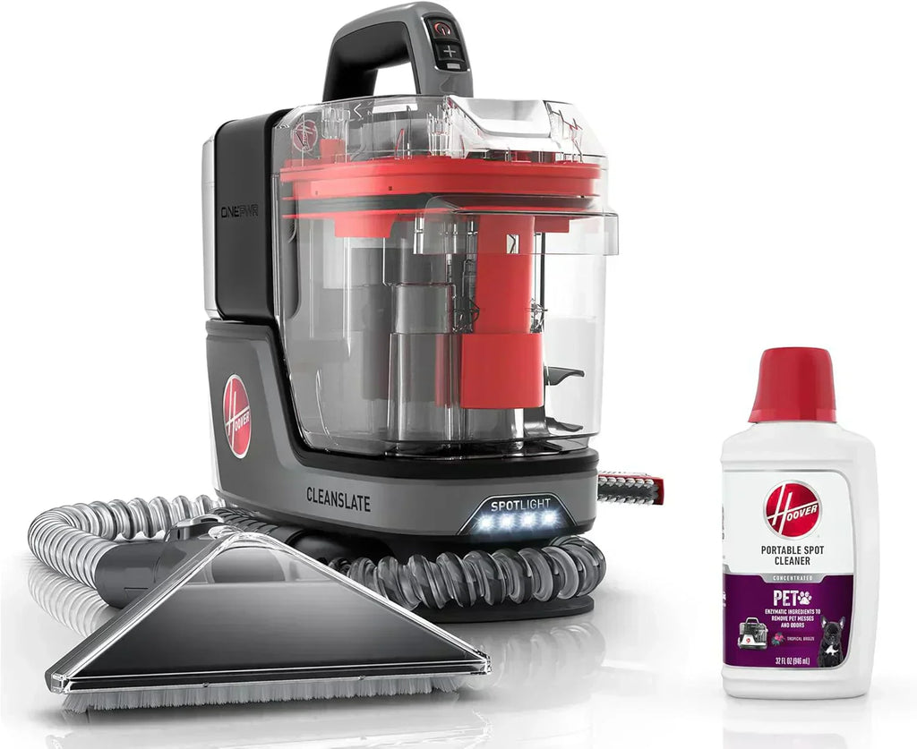 Hoover CleanSlate Plus Portable Carpet Upholstery Spot Cleaner with Powerful Suction