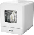 Hermitlux tabletop dishwasher 7 wash programs portable mini dishwasher