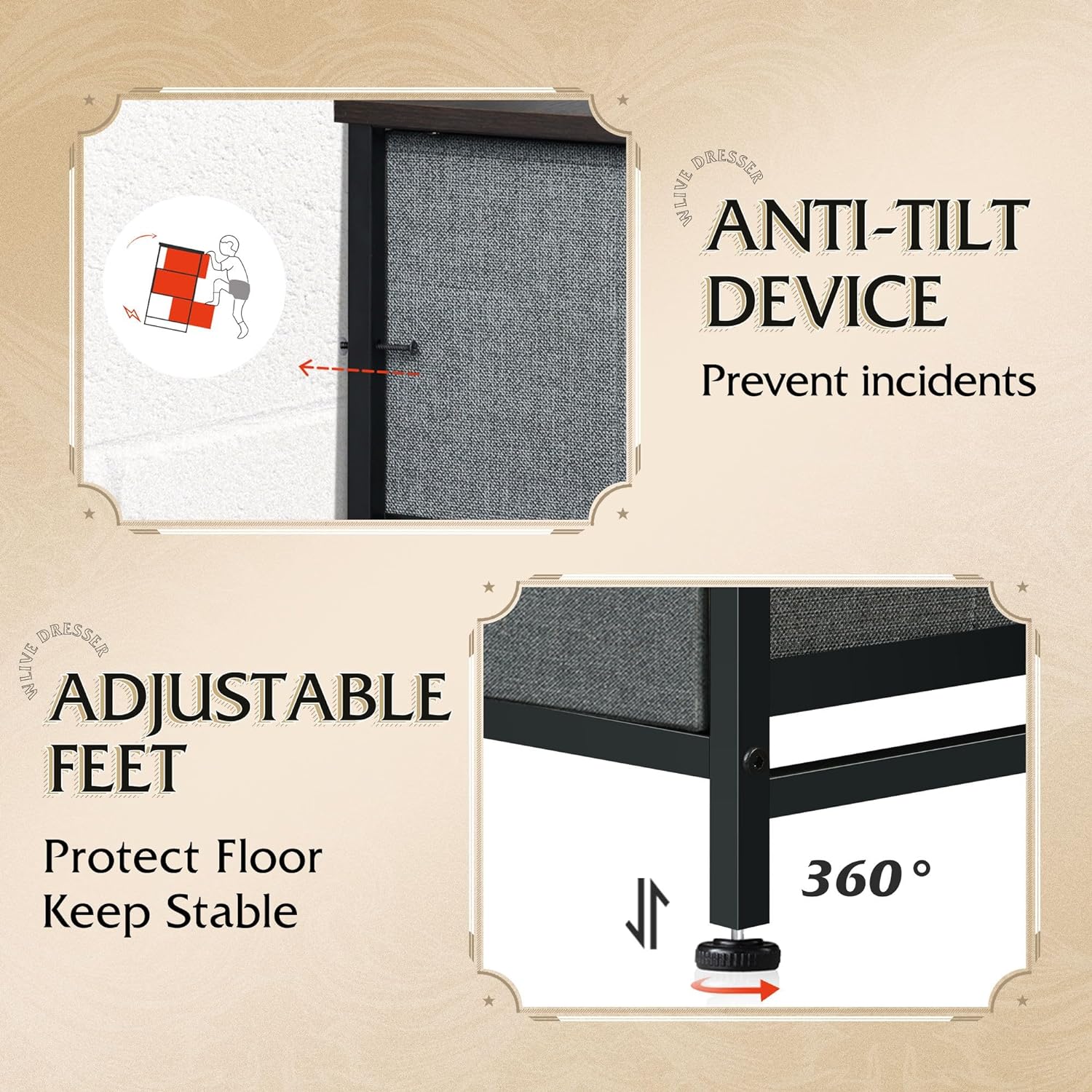 Storage Organizer Unit 11 Fabric Bins Storage Drawers Organizer Steel Frame Tall Storage Tower